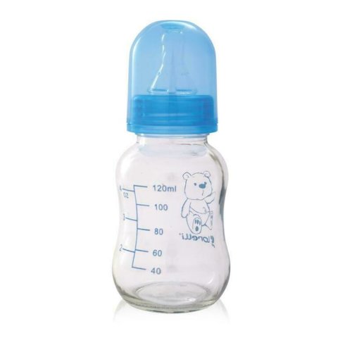 Lorelli - biberon din sticla 120 ml, blue
