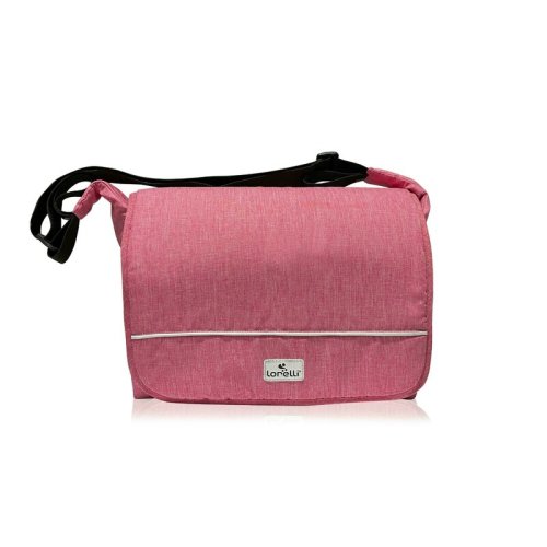Lorelli - geanta pentru carucior alba classic, compartimentata, roz