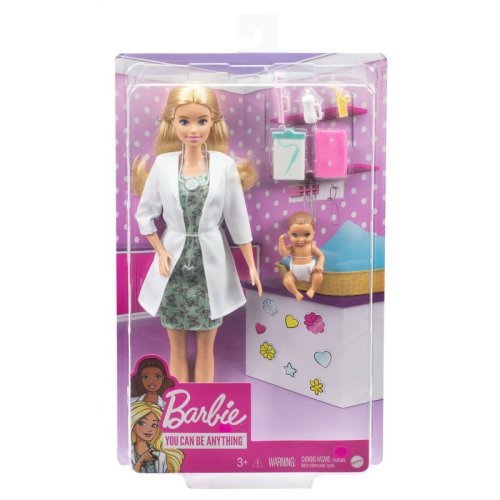 Mattel - papusa barbie doctor pediatru