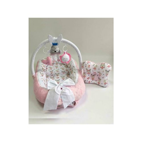 Mykids - babynest plush 0114 bunny pink