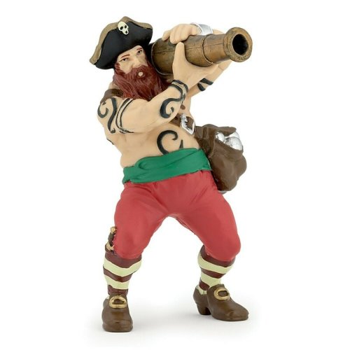 Papo papo figurina pirat cu tun