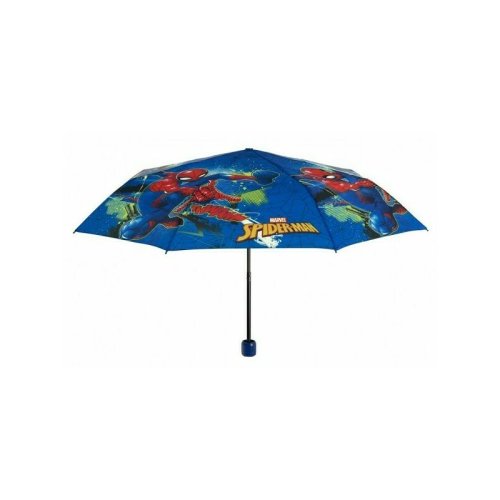 Perletti - umbrela spiderman rezistenta la vant plianta manuala mini pentru baieti
