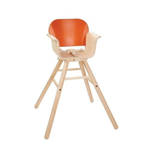 Plan toys - scaun pentru luat masa, model portocaliu