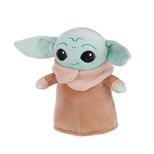 Play by play - jucarie din plus baby yoda, the mandalorian, star wars, 28 cm