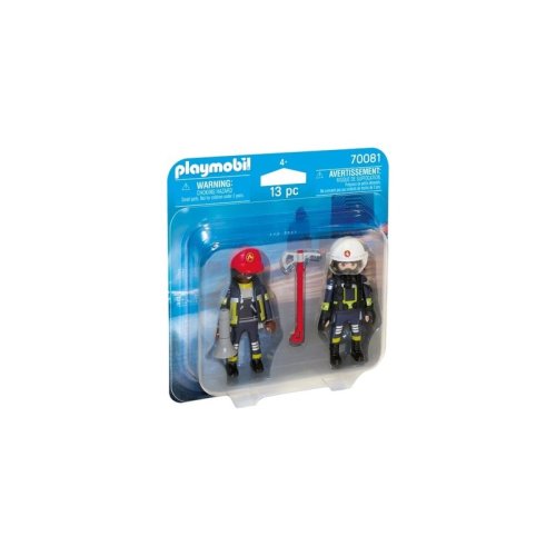 Playmobil - set 2 figurine - pompieri