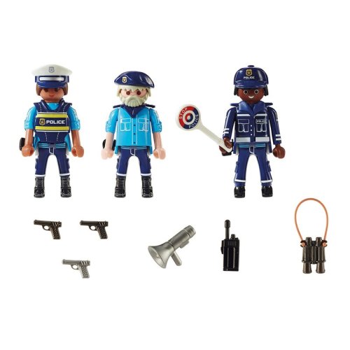 Playmobil - set figurine politisti 3 piese city action