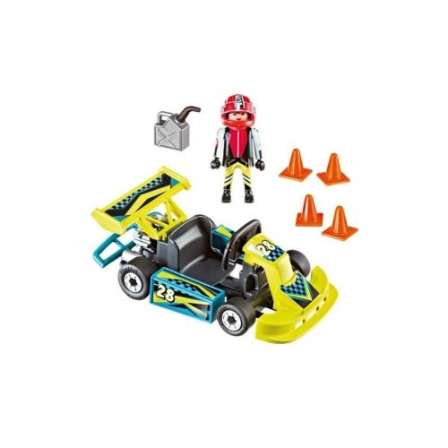Playmobil - set portabil masinuta de curse
