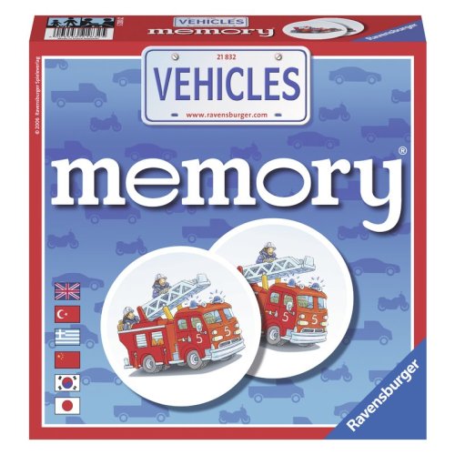 Ravensburger - joc memorie vehicule