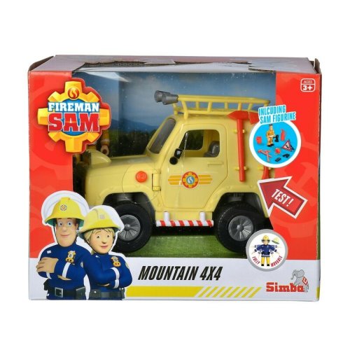 Simba - pompierul sam jeep de salvare cu figurina sam