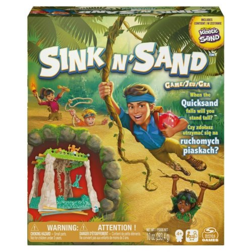 Spin master - joc de aventura cu nisip kinetic