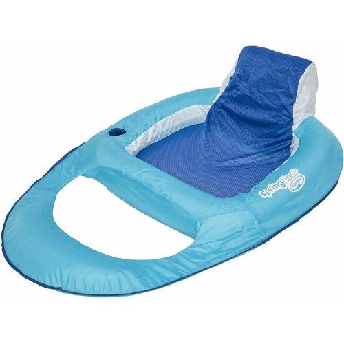 Spin master - sezlong plutitor recliner swimways, cu spatar, cu suport pahare