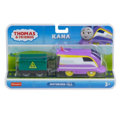 Mattel Thomas locomotiva motorizata kana cu vagon