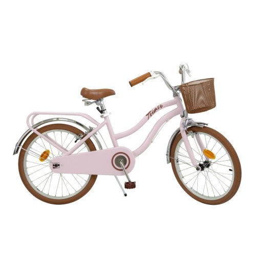 Toimsa- bicicleta 20\' vintage roz, pentru copii intre 120 si 135 cm (~varsta 7-8 ani), resigilata