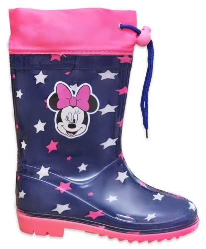 Disney Minnie Mouse Cizme de ploaie pentru fete cu imprimeu minnie mouse, albastru