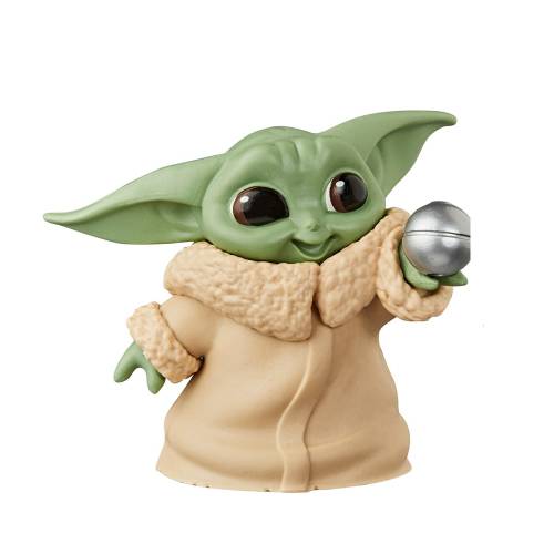 Figurina star wars baby yoda, ball toy, f12225l00, 6 cm