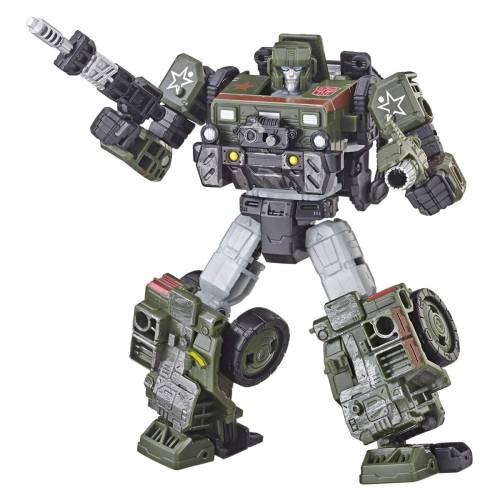 Figurina transformers deluxe war for cybertron, hound, e3537