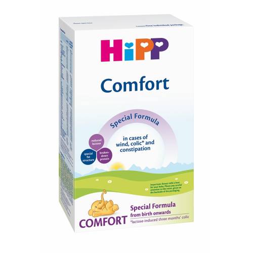 Lapte praf Hipp comfort, 300g, 0 luni+