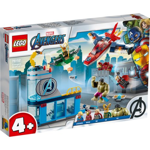 Lego® marvel avengers - furia razbunatorilor impotriva lui loki (76152)
