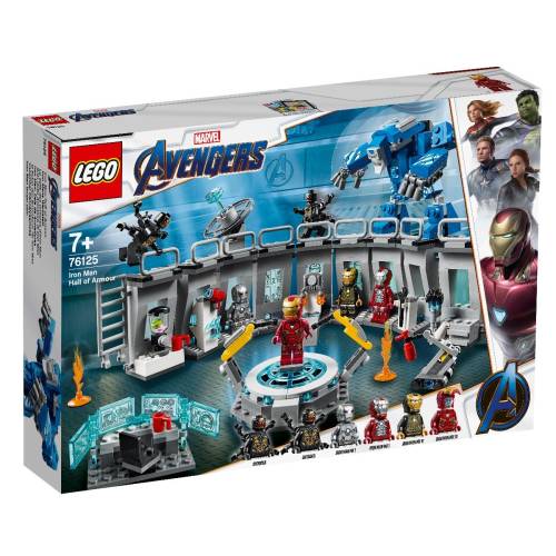 Lego® marvel avengers - iron man - sala armurilor (76125)