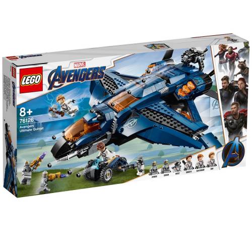 Lego® marvel avengers - quinjetul suprem al razbunatorilor (76126)