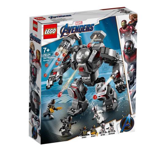 Lego® marvel avengers - spargator de masini de razboi (76124)