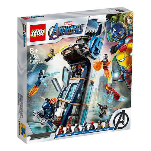 Lego® marvel super heroes - lupta din turn a razbunatorilor (76166)