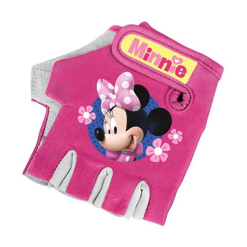 Manusi pentru bicicleta Disney Minnie Mouse, roz