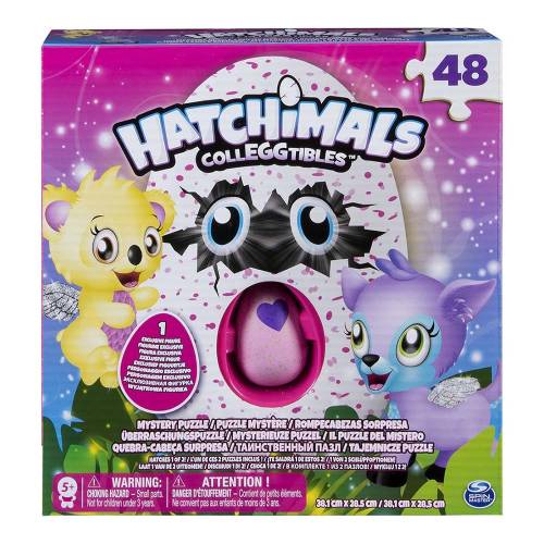 Puzzle mystery Hatchimals colleggtibles, 48 de piese (sezonul 1)