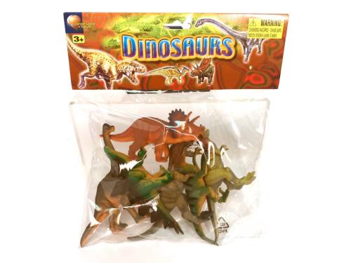 Toy Major Set 6 figurine dinozauri