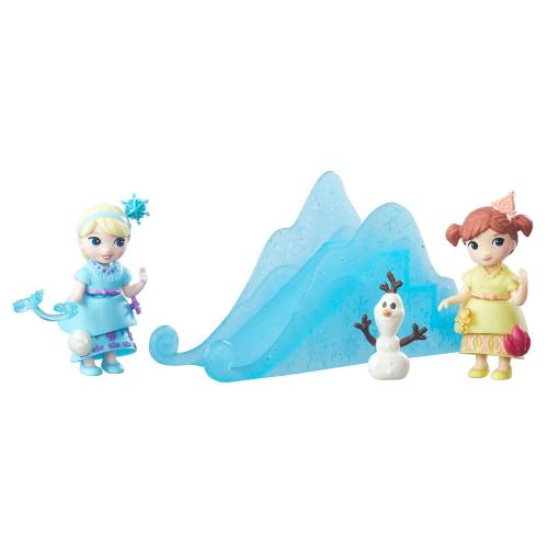 Set tematic cu figurine disney frozen - setul surorilor frozen