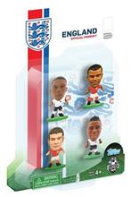 Figurine Soccerstarz england 4 figurine cole gibbs sterling and wilshere 2014