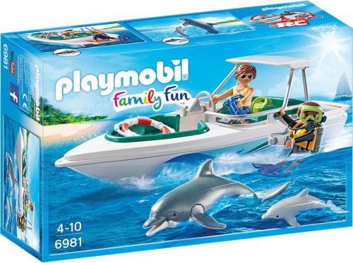 Playmobil Barca de viteza