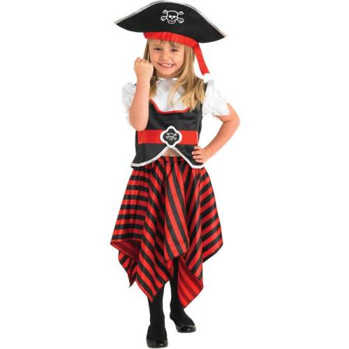 Rubies Costum fetita pirat