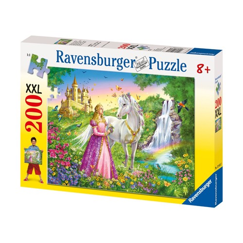 Ravensburger Puzzle printesa si cal, 200 piese