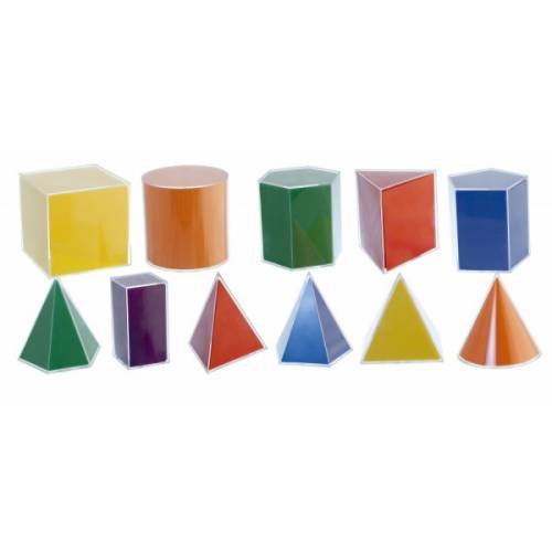 Miniland Set didactic de 11 corpuri geometrice -volum si poliedru