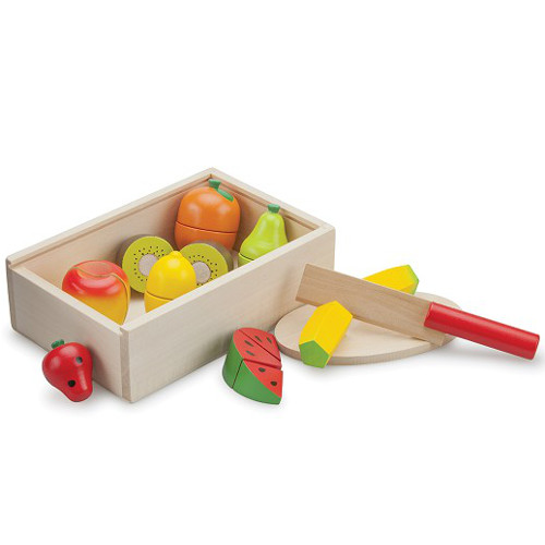 New Classic Toys Cutie cu fructe din lemn