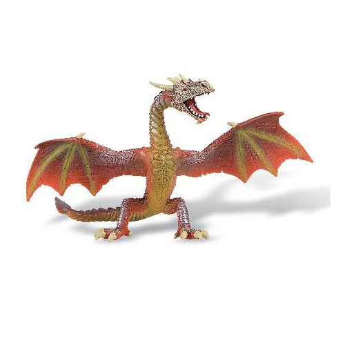 Bullyland Figurina dragon rosu