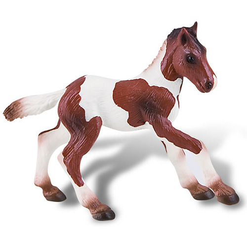 Bullyland Figurina manz paint horse