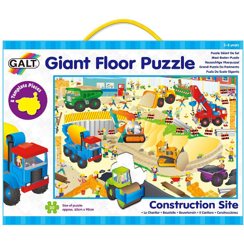 Galt Giant floor puzzle - construction site
