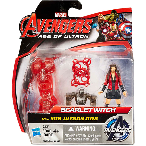 Hasbro Mini figurine avengers - scarlet witch vs sub ultron 008