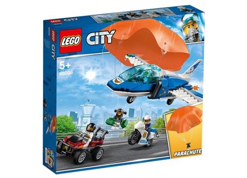 60208 lego® city: arest cu parașutiști al poliției aeriene