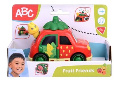 Simba Baby Abc fruit friends masinuta capsuna 12cm