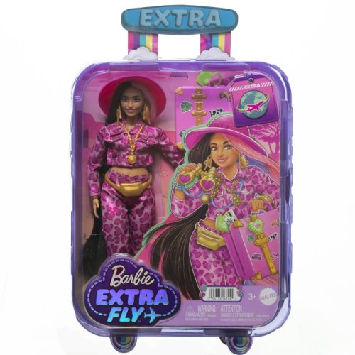 Barbie extra fly papusa barbie bruneta in safari