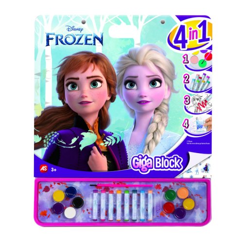 Artgreco Desen Frozen 2 set pentru desen giga block 4 in 1