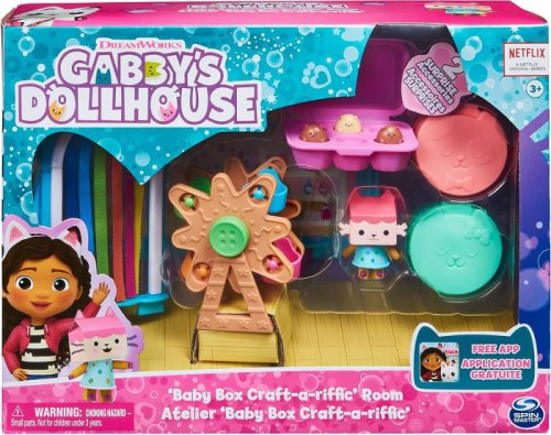 Gabbys dollhouse set studio de arta