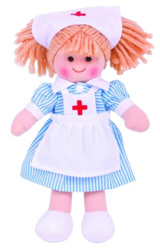 Papusa - nurse nancy, bigjigs toys