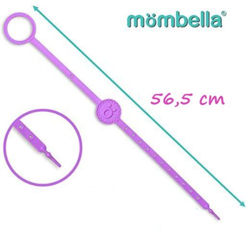 Mombella Suport universal din silicon pentru biberoane si jucarii â€“ pink