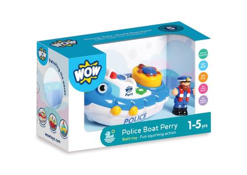 Wow Toys Wow emergency - barca de politie perry