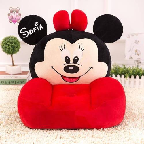 Fotoliu Minnie Mouse personalizat cu nume