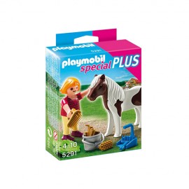 Playmobil Fetita cu ponei